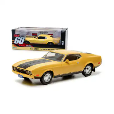 Eleanor Ford Mustang Mach 1 1973 Greenlight Escala 1/18