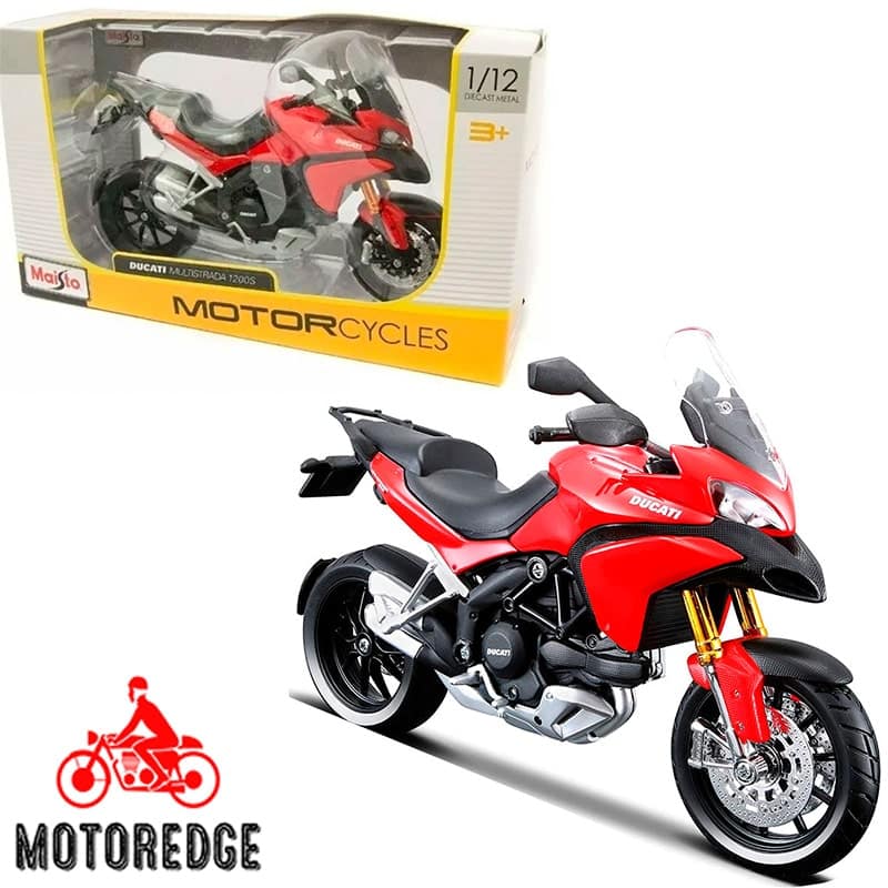 ducatimultistradamaisto-min Ducati Multistrada 1200 S Escala 1:12 Maisto Moto - Imagen 1