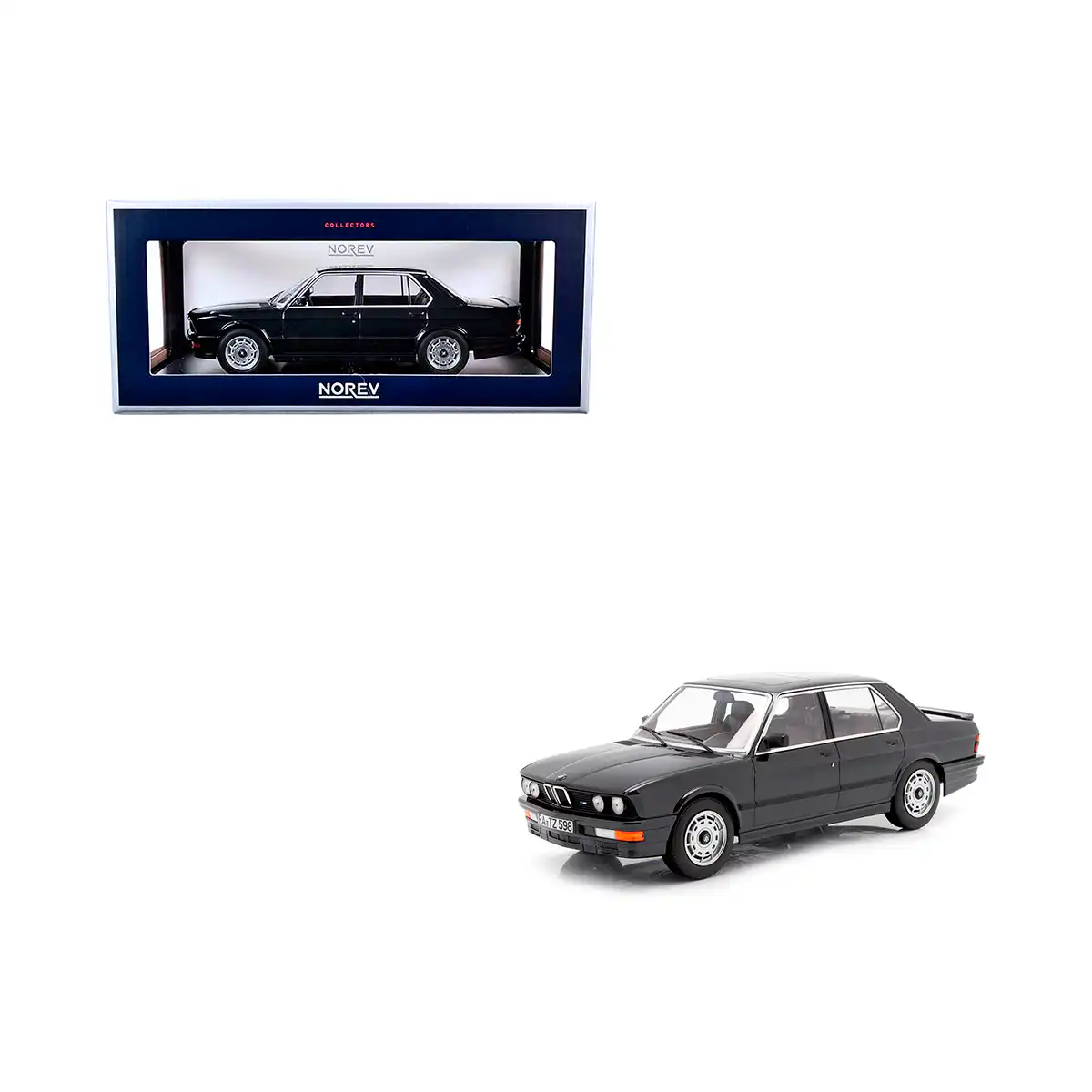 183263bmw4 BMW M 535i 1986 Norev Escala 1/18 Norev - Imagen 1