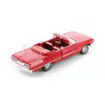 Chevrolet Impala SS 1963 Rojo NEX Welly Escala 1/24 - Imagen 6