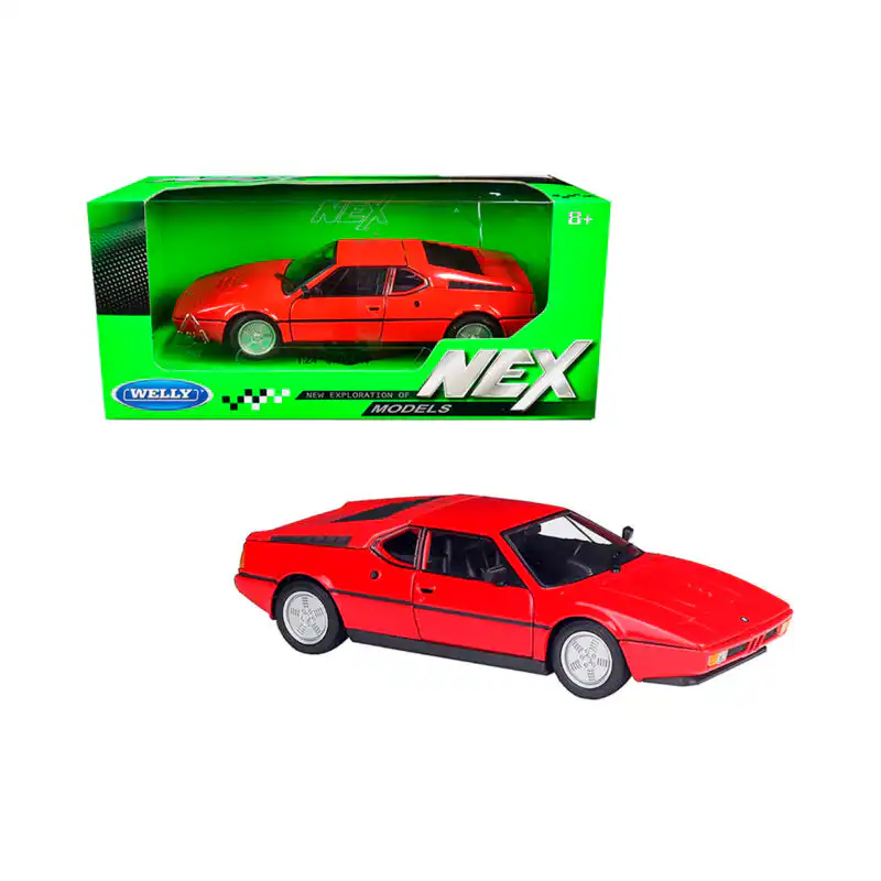 BMW M1 Rojo NEX Welly Escala 1/24