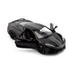 Chevrolet Corvette 2020 Stingray C8 Negro 1/24 Motor Max - Imagen 3