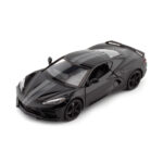 Chevrolet Corvette 2020 Stingray C8 Negro 1/24 Motor Max - Imagen 2