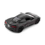 Chevrolet Corvette 2020 Stingray C8 Negro 1/24 Motor Max - Imagen 6