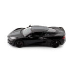 Chevrolet Corvette 2020 Stingray C8 Negro 1/24 Motor Max - Imagen 4
