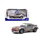Porsche 911 RSR 1973 Outlaw Solido Escala 1/18 Plata Metal - Imagen 9
