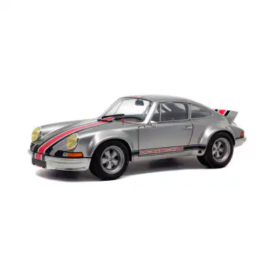 Porsche 911 RSR 1973 Outlaw Solido Escala 1/18 Plata Metal