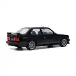 BMW E30 1990 Sport Evo Solido Escala 1/18 Negro Metal - Imagen 6