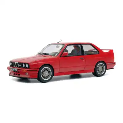 BMW E30 M3 1986 Solido Escala 1/18 Rojo Metal