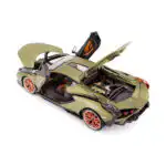 Lamborghini Sian 2020 FKP 37 Verde Burago Escala 1/18 - Imagen 5