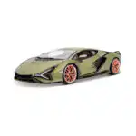 Lamborghini Sian 2020 FKP 37 Verde Burago Escala 1/18 - Imagen 2