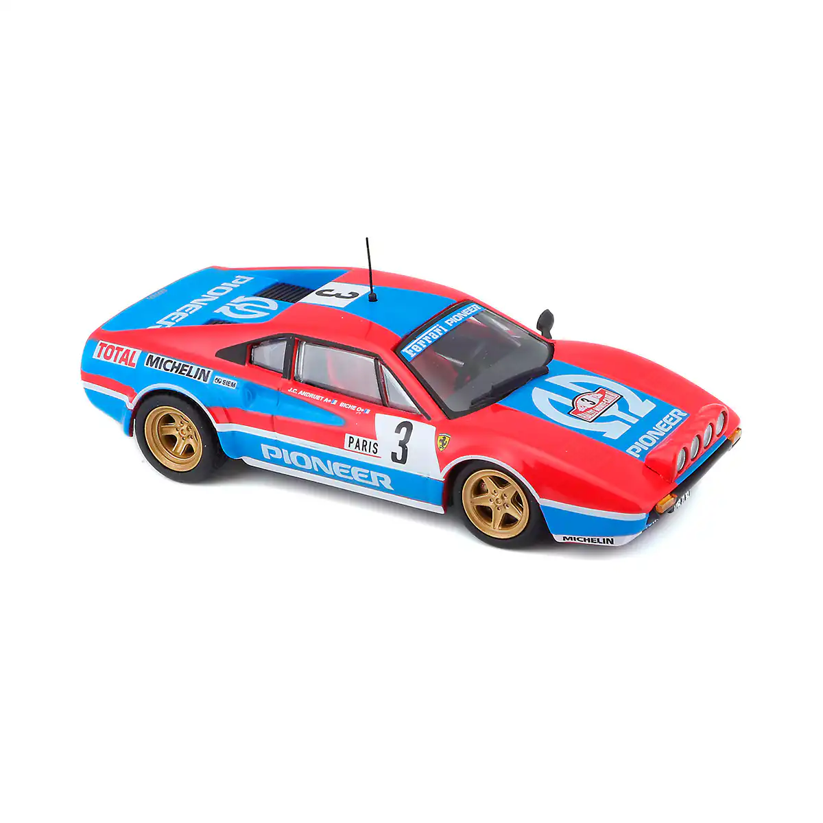 1836304Ferrari2 Ferrari 308 GTB 1982 Carreras 3 Burago Escala 1/43