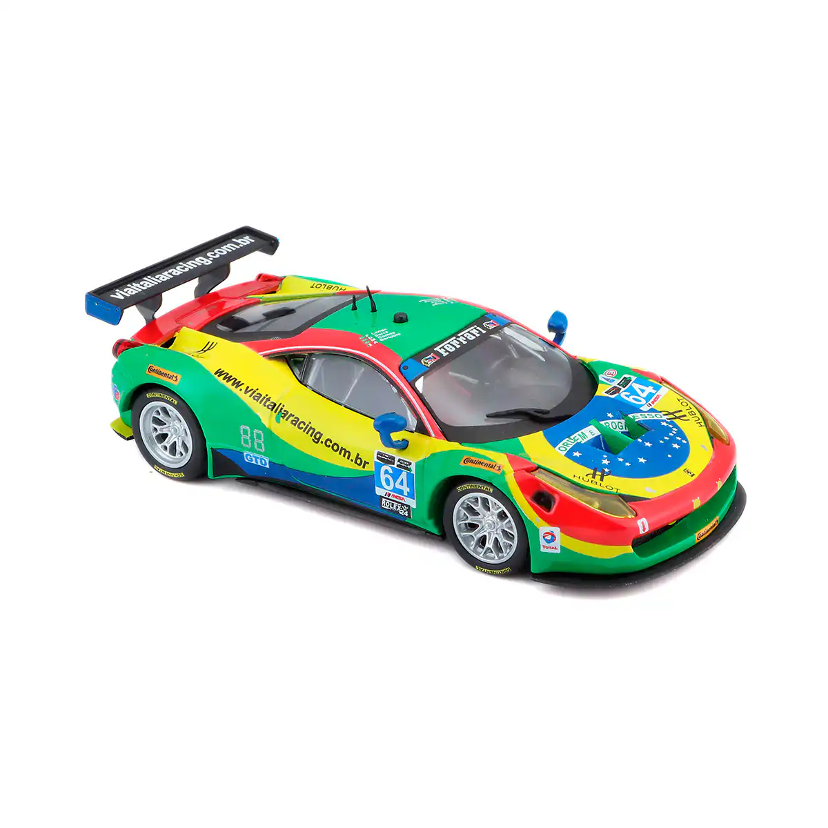 1836305Ferrari2 Ferrari 458 Italia GT3 2015 Carreras 64 Burago Escala 1/43