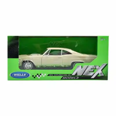 Chevrolet Impala SS 396 1965 Beige Welly Escala 1/24