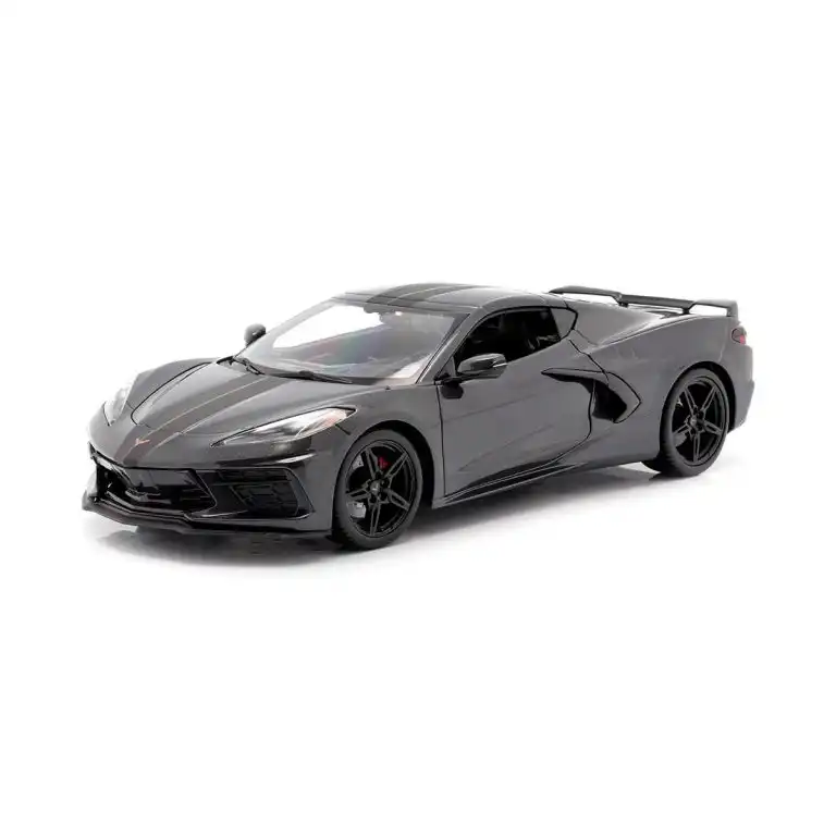 Chevrolet Corvette Stingray 2020 Gris Maisto Escala 1/18