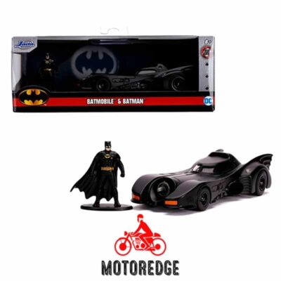 Batimovil Tim Burton Batman 1989 con Figura 1:32 Jada
