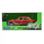 Mercedes Benz 220 Rojo Welly NEX Escala 1/24 - Imagen 6