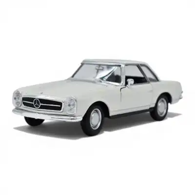 Mercedes Benz 230 SL 1963 Blanco Welly Escala 1/24