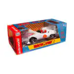 Meteoro Mach 5 Go Speed Racer con Figuras Auto World Escala 1/18 - Imagen 9