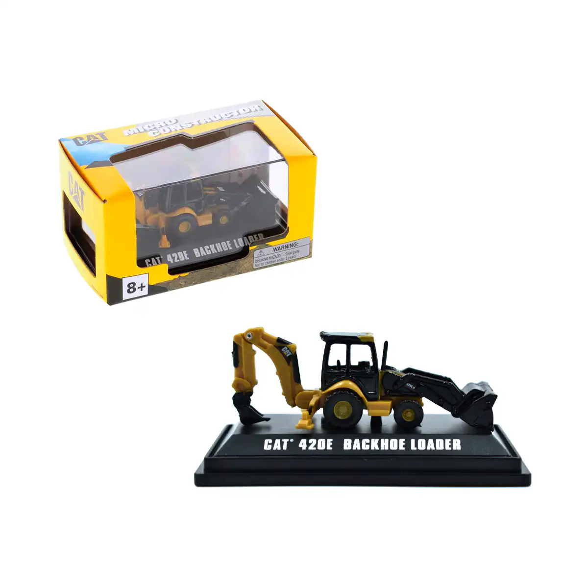 CAT420EMC CAT 420E Retroexcavadora Backhoe Loader Micro Diecast Masters - Imagen 1