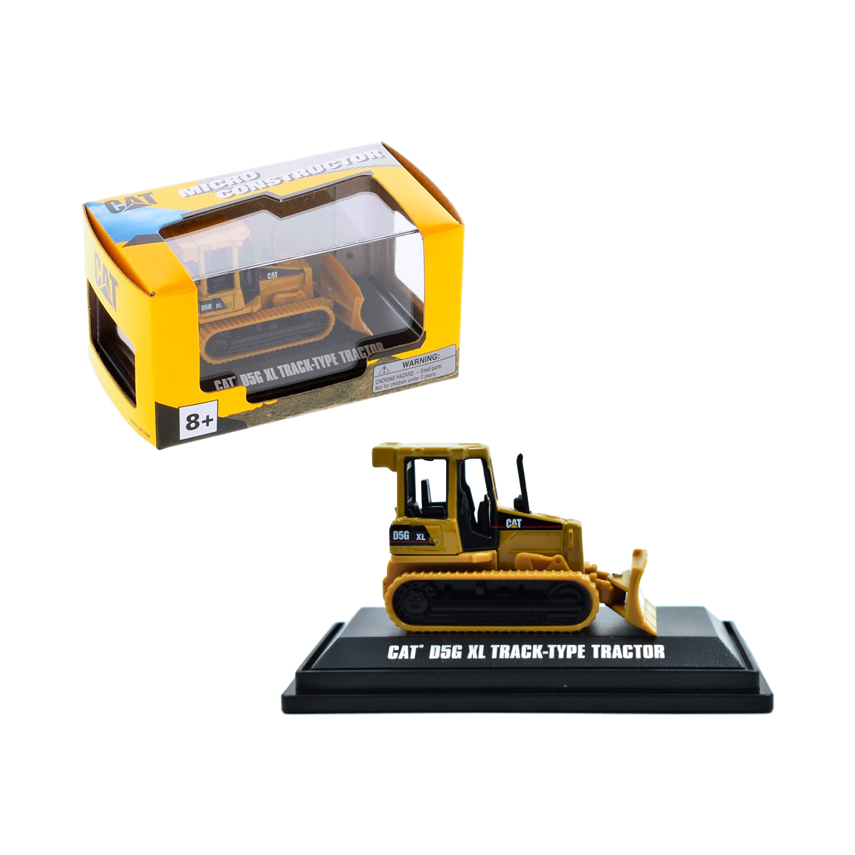 CATD5GMC CAT D5G XL Bulldozer Tractor Oruga Micro Diecast Masters - Imagen 1