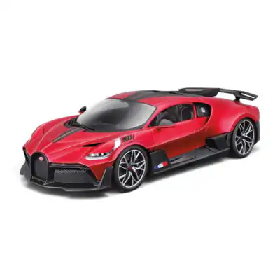 Bugatti Divo 2018 Collectors Burago Escala 1/18 Rojo Metal