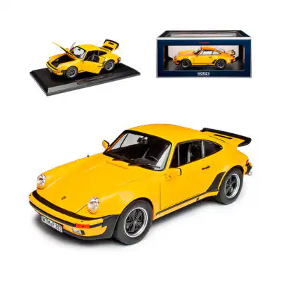 Porsche 911 Turbo 3.0 1976 Amarillo Norev Escala 1/18