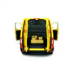 Mercedes Benz Sprinter DHL Van 2020 Kinsmart Escala 1/48 - Imagen 6