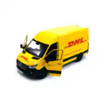 Mercedes Benz Sprinter DHL Van 2020 Kinsmart Escala 1/48 - Imagen 3
