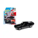 Ford Shelby GT 350 1968 Negro Pro Collector Johnny Lightning 1/64