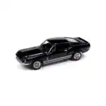 Ford Shelby GT 350 1968 Negro Pro Collector Johnny Lightning 1/64 - Imagen 3