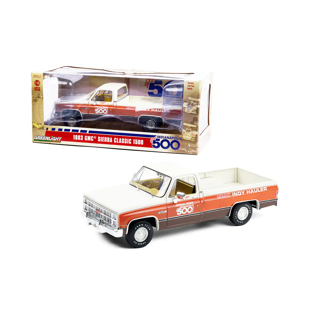 1/18 グリーンライト GMC シエラ クラシック 1500 Indy 500 GMC Sierra Classic 1500 1983 Indianapolis 500 Greenlight 1/18