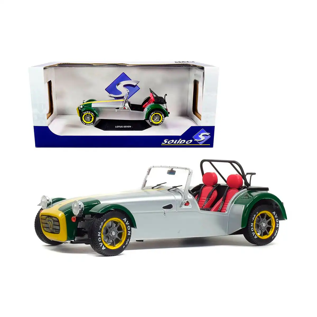 S1801803Lotus Lotus Seven 1989 Colin Chapman Solido Escala 1/18 - Imagen 1