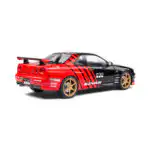 Nissan Skyline GTR R34 1999 ADVAN Drift Solido Escala 1/18 - Imagen 6