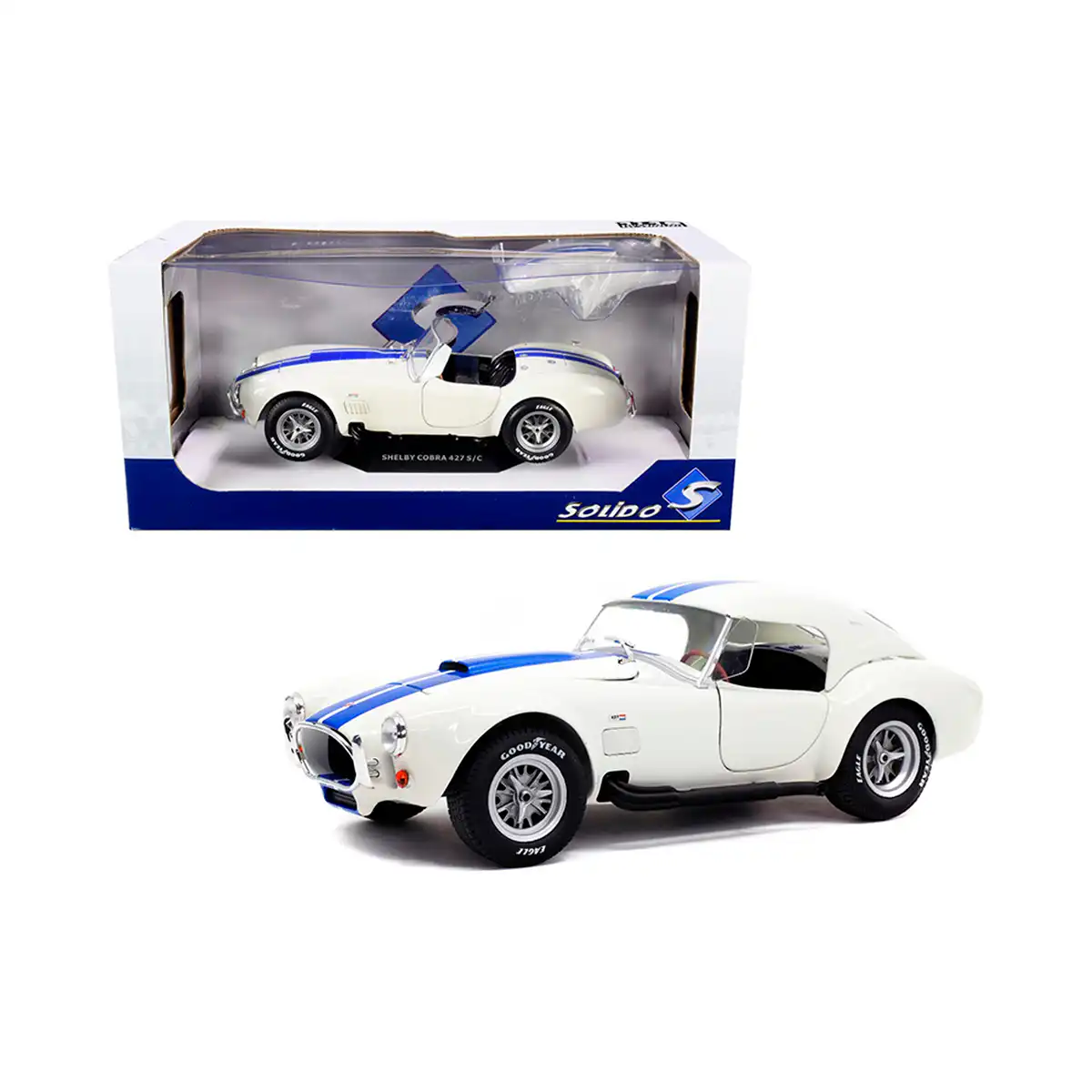 S1804906Shelby Shelby Cobra 427 SC 1965 Descapotable Solido Escala 1/18