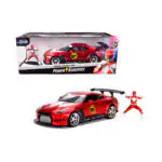 Nissan GTR R35 2009 Power Rangers Jada Escala 1/24 - Imagen 8