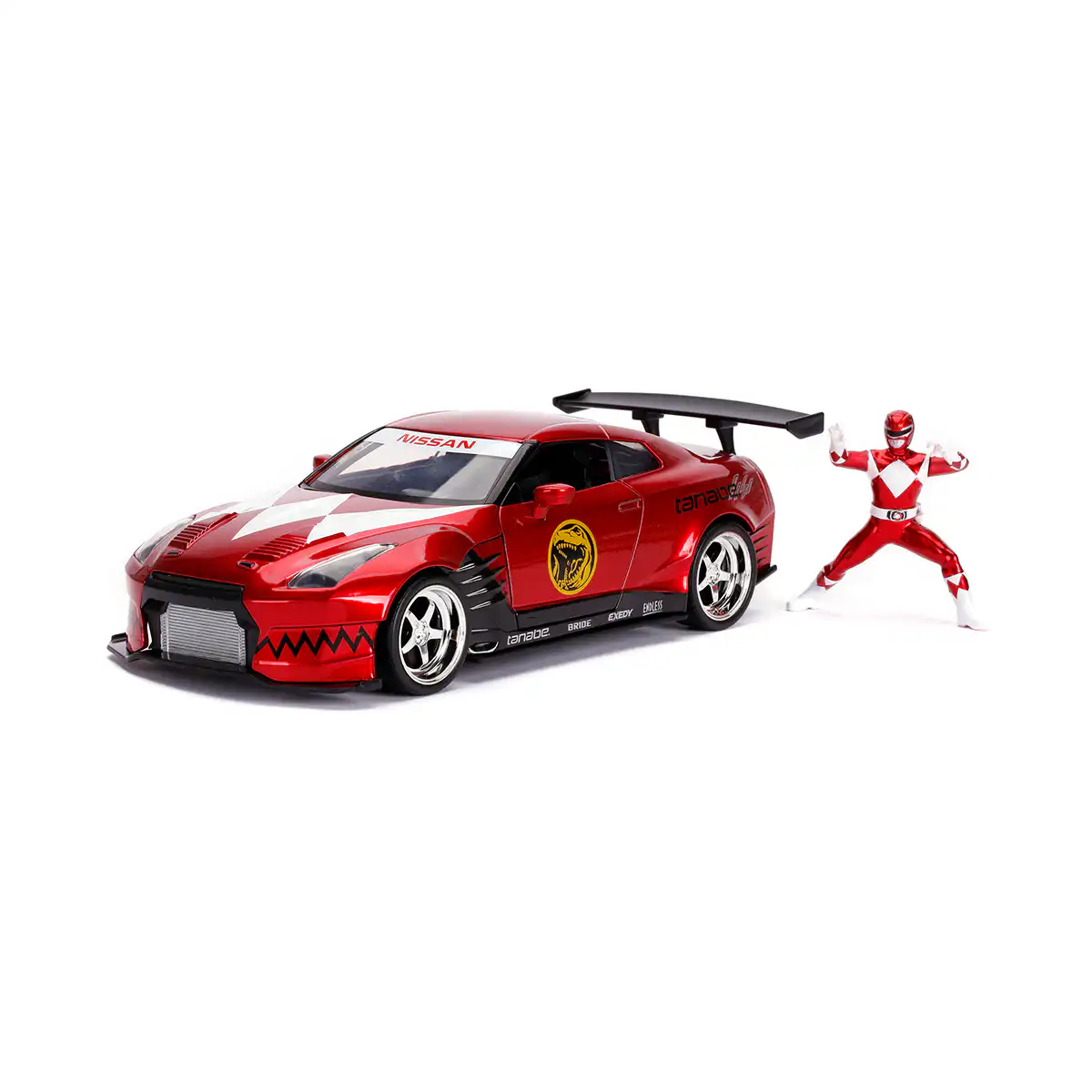 31908PWR1 Nissan GTR R35 2009 Power Rangers Jada Escala 1/24