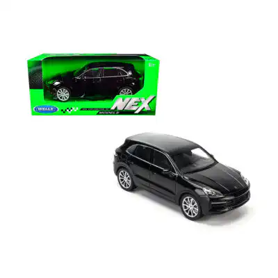 Porsche Cayenne Turbo Negra Welly Escala 1/24 NEX
