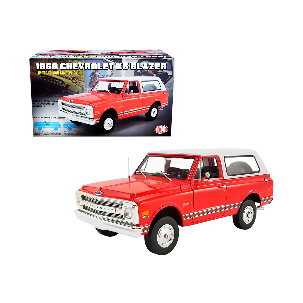 A1807701Chevy1 Chevrolet K5 Blazer 1969 Chevy ACME Escala 1/18 - Imagen 1
