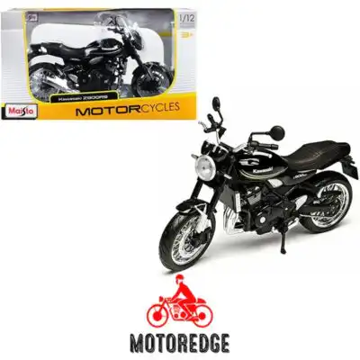 Kawasaki Z900 RS Cafe Racer Negra Escala 1:12 Maisto