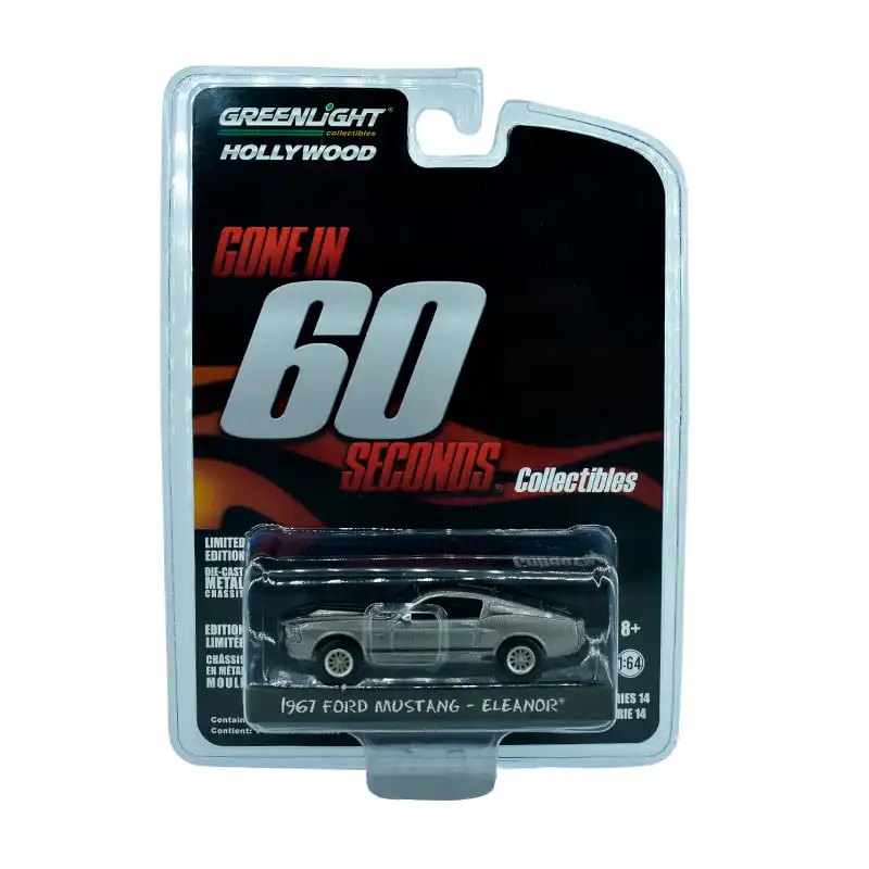 Ford Mustang Shelby GT 500 Eleanor 60 Segundos Greenlight 1/64
