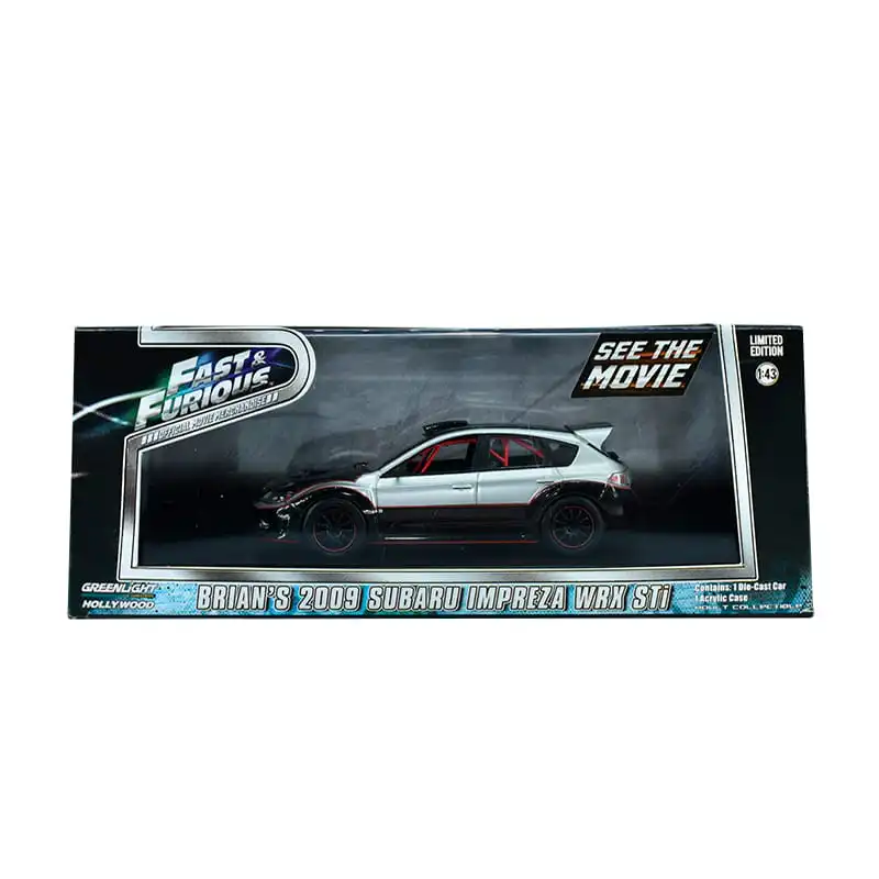 86220A Subaru Impreza WRX STi 2009 Brian Rapido y Furioso Greenlight 1:43 - Imagen 1