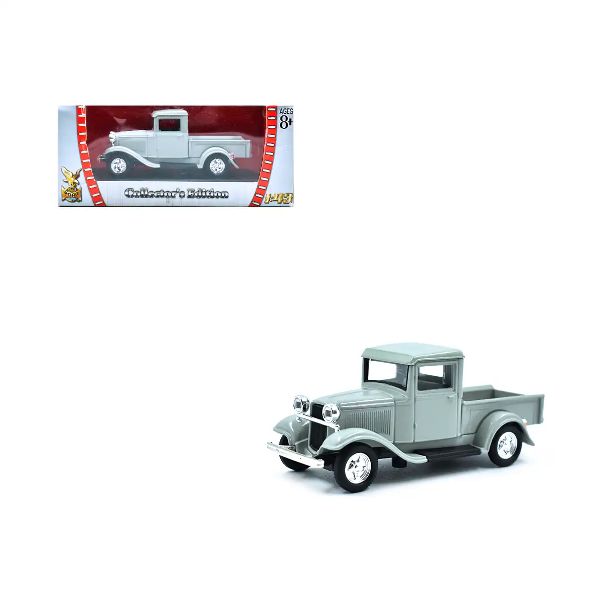 94243FordGR2 Ford Pickup 1934 Gris Road Signature Escala 1/43 - Imagen 1