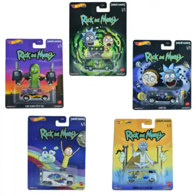 Rick y Morty Serie Retro 2020 Hot Wheels Escala 1/64