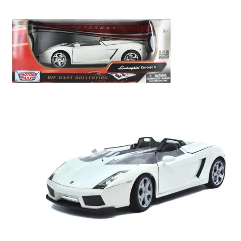 Lamborghini Concept S Motor Max Escala 1/18