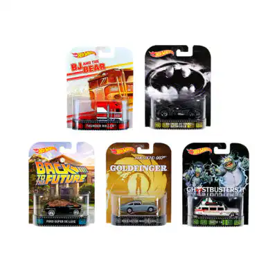 Serie 956F Hot Wheels Retro Culture 5 Piezas Escala 1/64