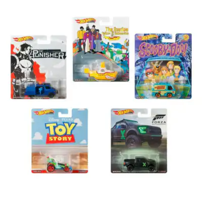 Beatles Scooby Doo Toy Story Serie Premium Hot Wheels 1:64