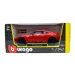 Nissan GTR 2017 Rojo Burago Escala 1/24 - Imagen 8