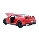 Nissan GTR 2017 Rojo Burago Escala 1/24 - Imagen 6