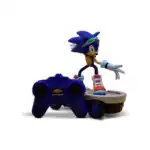 Patineta Sonic Sega Turbo Racing Radio Control - Imagen 6